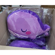 FAST ETA BTS TinyTan whale Cushion and Keyring