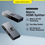 Baseus HDMI Switcher 4K 60Hz Bi-Direction 1x2/2x1 HDR