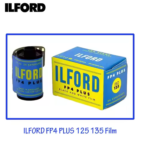 1-10 Rolls 145th Anniversary Vintage Edition ILFORD FP4 PLUS 125 135 Black And White Film For 35mm F
