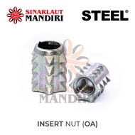 Pineapple Nut / Insert Nut OA M 6 x 13