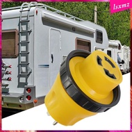 [Lsxmz] RV Electrical Locking Adapter 15A Male To 30A Female Locking Plug Connector