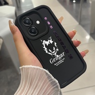 Case For OPPO A3 4G A3 Pro 5G A3X 4G A3X 5G A40 A60 5G Cute Animal Phone Three-Color Silicone Shockp