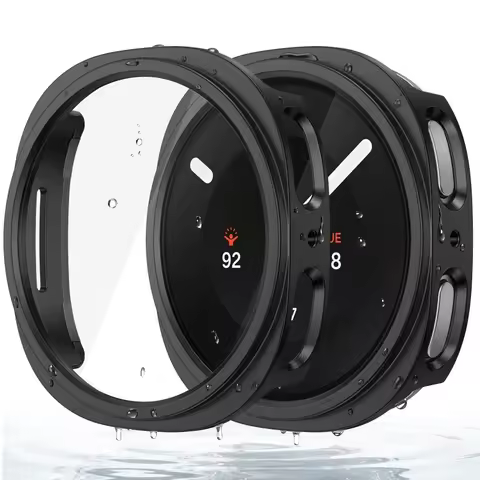 Tempered Glass+Case for Samsung Galaxy Watch 9-8 44mm 40mm PC bumper Cover Screen Protector Correa G