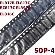 SOP-4 Optocoupler EL817B EL817C PC817C EL357C EL816C PC817D K1010D Photoelectric Coupler Isolation C