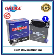 OSIMA GM5L-B STARTER BATTERY(GEL)(YUASA, GISI)