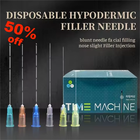 Microcannula Sterile Medical Fine Needle 18G 22G 25G 38mm 50mm 70mm Single Packaged Blunt Cannula Fo