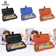 [SONONIA] Beads Puzzle Colorful Beads Puzzle Game with Timer Intelligence IQ Games 3D Puzzle Board G