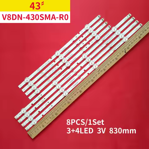 LED Backlight Bar For V8DN-430SMA-R0 430SMB UE43N5300AU UE43N5000 UN43J5290 UN43T5300 BN96-46570A 46
