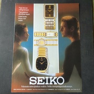 iklan Jam tangan Seiko jaman dulu - Iklan jadul