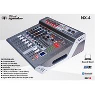 Power Mixer Blackspider NX-8 / NX-6 / NX-4 - 8CH / 6CH / 4CH power mixer 99dsp