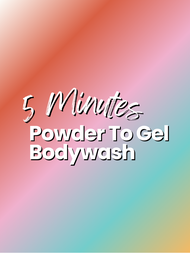 BIOME Powder-to-Gel Body/Handwash Soap 20g - 500ML Antibacterial