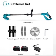 Bosch Mesin Rumput Grass Cutter 388VF Mesin Rumput Bateri Lawn Mowers Mesin Potong Rumput 割草机