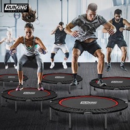 ☃Promotion☃Folding Trampoline Trampoline Gym Household Children's Bounce Bed Exercise Weight Loss Slimming Trampoline☃Ca