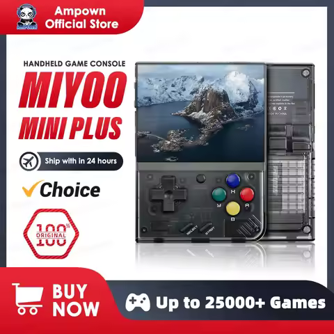 MIYOO Mini Plus Portable Retro Handheld Game Console V2 Mini+ IPS Screen Classic Video Game Console 