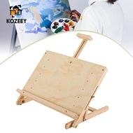 [KOZEEY] Tabletop Easel for Painting Art Easel Foldable Drafting Table Drawing Board for
