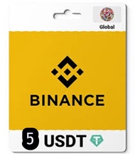 Binance Card USDT $5 Binance Global USDT USDC Gift Card $5