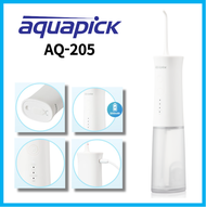 Aquapick AQ-205  Oral Irrigato Travel Flosser 3 cleaning modes Ergonomic design Magnetic USB chargin