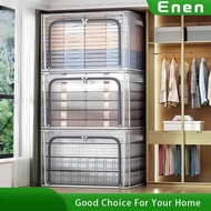 24L/66L/110L Clothes Storage Organizer - Waterproof & Dustproof Large Folding Storage Box storage
