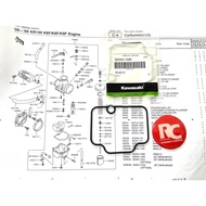 ORING CARBURETOR GASKET O-RING ZX150 RR150 ORIGINAL KAWASAKI