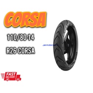 CORSA R26 110/80-14 TAYAR SCOOTER #TYRE#CORSA#