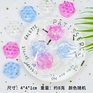 Ice Cube Soft Elastic Decompression Pinch Music Toy Squishy Toys For Kids Antistress Ball Squeeze Party Favors Stress Relief Toys冰块捏捏乐儿童解压发泄玩具冰块团子减压