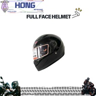 HONG HNJ- FF898 Plain Full-face Helmet Single Visor