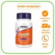 NOW CoQ10 | Coenzyme Q10 100 mg - pills to support cardiovascular health and anti-aging