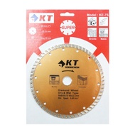 KT Diamond Blade For Cutting Concrete 7"/9" Gold Model KE-7S/KE-9S (SUPER)