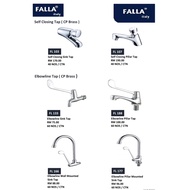 [100% ORIGINAL] FALLA HEAVY DUTY CP BRASS WALL PILLAR WATER TAP 1/2” - SELF CLOSING / ELBOWLINE