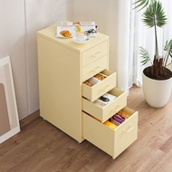 Ikea Iron Chest of Drawer Small Apartment Multi-Layer Household Table Mattress Trim Pulley Movable Storage Cabinet