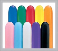 [Elongated Balloons for Balloon Art] 260Q Classic Assortment (90-100 Pieces) *Twist Balloons from To