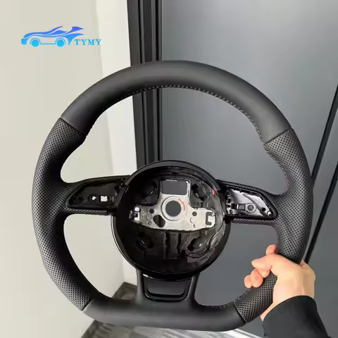 For Audi A3 8V, A4 B8.5, A5 B8.5, Q3 8U, Q5 8R, modified to a flat-bottom sports steering wheel, bar