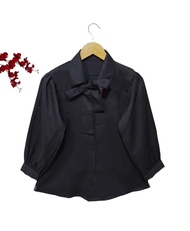 KEMEJA ANAK TRENDING / KEMEJA ANAK PEREMPUAN 11-12 TAHUN / KEMEJA PUTIH TERLARIS / ATASAN ANAK LENGA