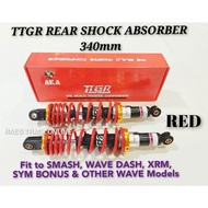 REAR SHOCK ABSORBER TTGR 340mm
