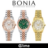 [Official Warranty] Bonia BNB10550 Series Bonia Watch Monogram Women's 32mm Stainless Steel Watch Wa