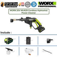 Worx 20V WU629 Cordless Hydroshot Power Cleaner