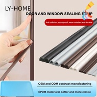 LIAOYING Weather Stripping Door Seal Strip, Self Adhesive EPDM Weather Stripping, Flexible Soundproo