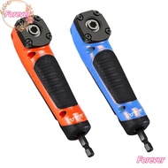 FOREVER Right Angle Screwdriver, Magnetic 90° Right Angle Electric Corner Screwdriver,  Multifunctio