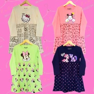 D&C Children's Long Sleeve Character Dress Ages 2-7 Years