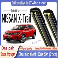 Suitable for Nissan X-Trail Double Layer Rubber Strip Wiper X-Trail Double Rubber Strip Wiper Front 