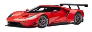 Autoart Ford GT Le Mans Plain Color Version Red 1/18 Model Car