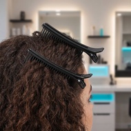 Grip Section Clips for Hair Styling Sectioning Comb Separating Wet Cut Hairstylist
