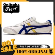 Onitsuka Tiger MEXICO 66 Blue Yellow for men and women sport casual shoes