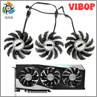 VIBOP PLD08010S12HH T128010SU ใหม่พัดลมทำความเย็น RX 6500 XT 6600 XT สำหรับ Gigabyte RTX 3060 3060 T