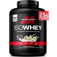MuscleTech ISO Whey Isolate Protein Powder, Vanilla - Post Workout Gym Supplement for Lean Muscle Ga