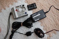 Fujifilm FinePix F410 銀色數碼相機/Canon IXY DIGITAL 500 數位相機/CCD/古早相機絕版相機復古 相機