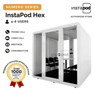 Affordable Office Pod/Acoustic Hex Pod/Privacy Meeting Pod/Customizable/Soundproof   - InstaPod Nume