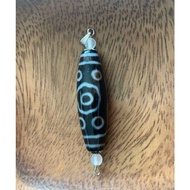 11 Eye Special Tibetan Dzi Bead Pendant Eleven Eyed