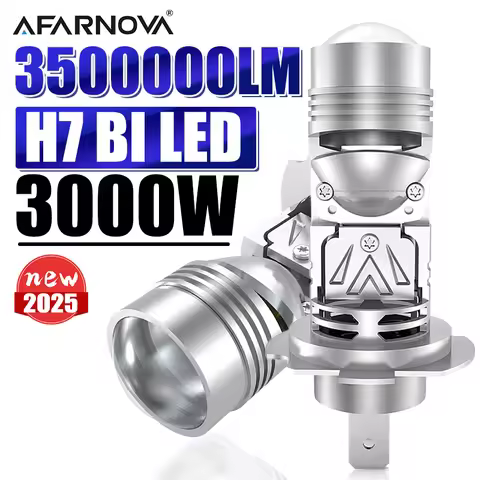 H7 Led Car Headlight Projector Lens Bulbs 3000W 3500000LM Canbus 8750 CSP CHIP Led H7 Headlamp Diode