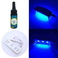 UV Resin And UV Lamp Kit Sunlight Curing UV Resin Starter Kit Hard Type UV Glue Fast Curing For Art 